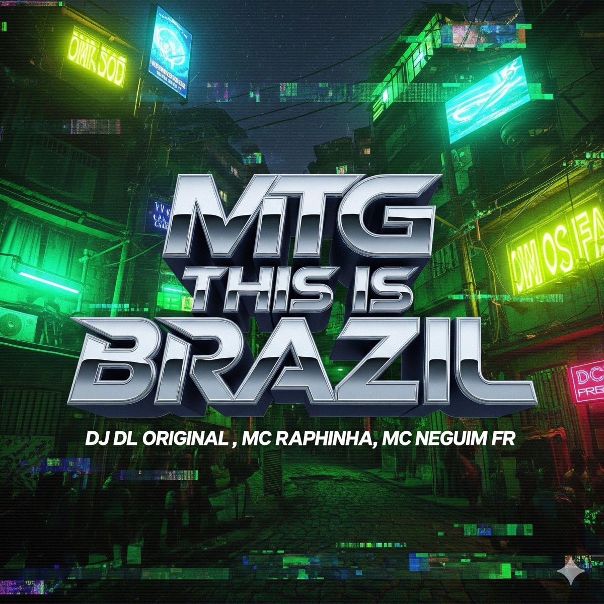 MTG THIS IS BRAZIL - Single by DJ DL Original, Mc Raphinha & MC Neguim FR album cover