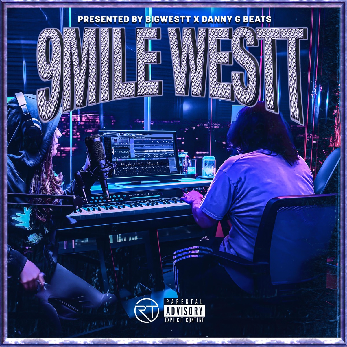 9 Mile Westt - EP by BigWestt & Danny G Beats album cover
