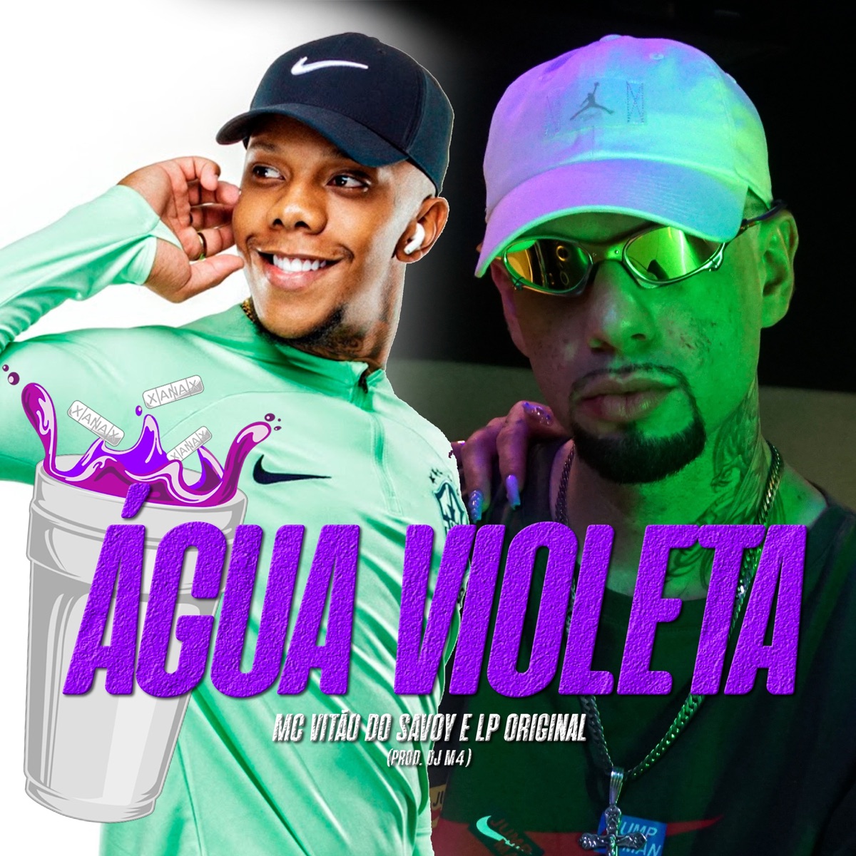 Água Violeta - Single by Mc Vitão Do Savoy, lp original & DJ M4 album cover