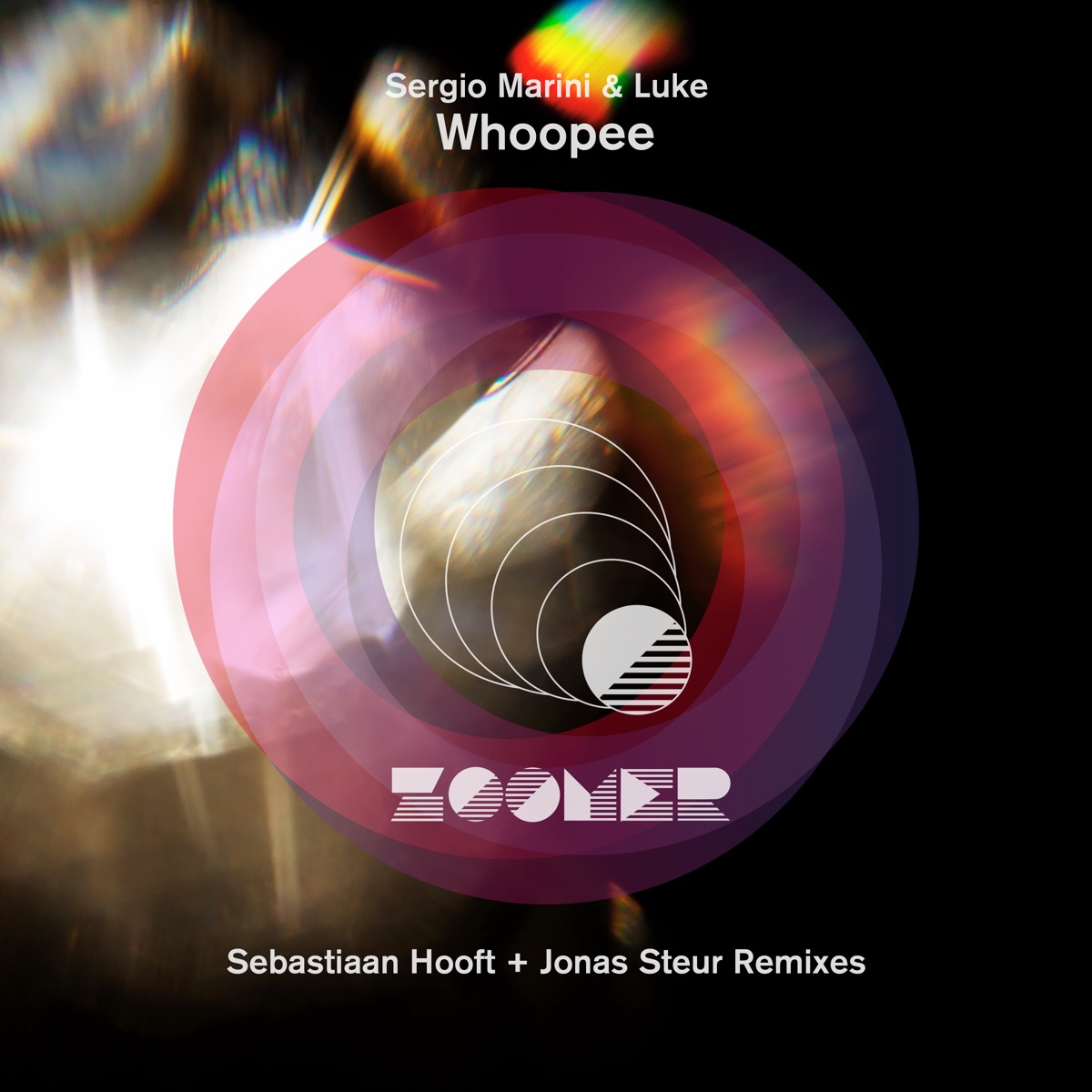 Whoopee (Sebastiaan Hooft + Jonas Steur Remixes) - EP by Sergio Marini & Luke album cover