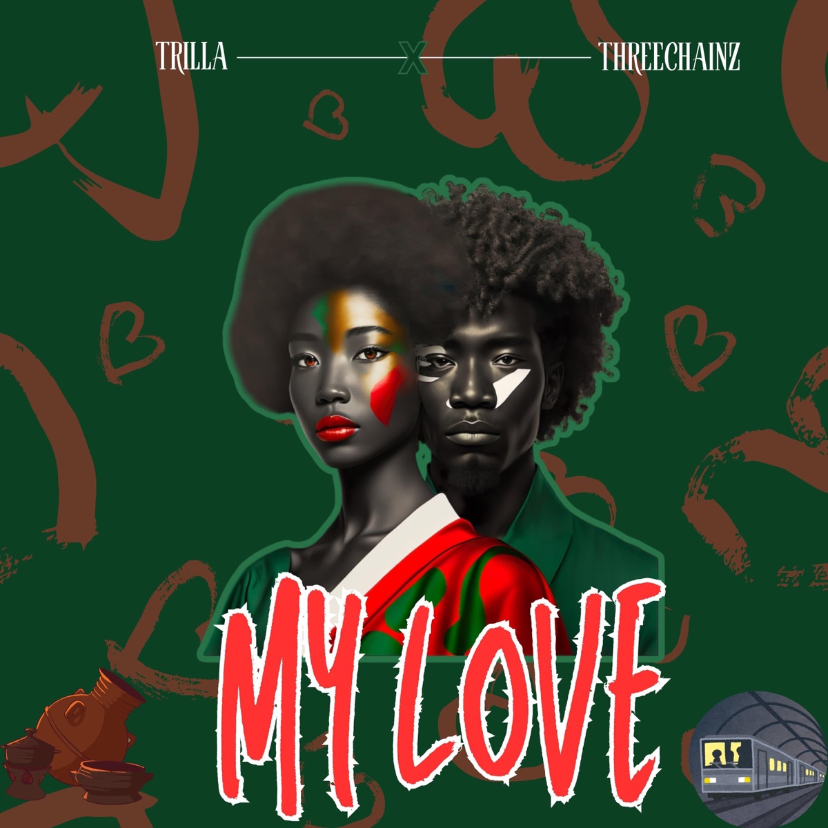 My love (feat. Threechainz) - Single by Trilla FromLegacy album cover