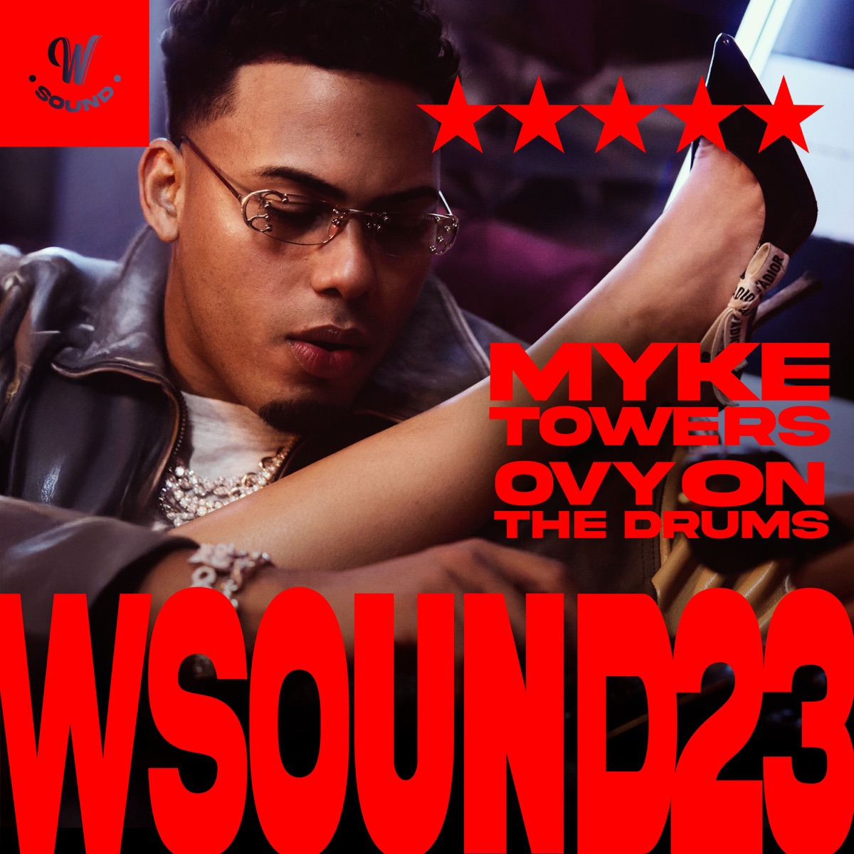 5 Estrellas - W Sound 23 - Single by W Sound, Myke Towers & Ovy On the Drums album cover