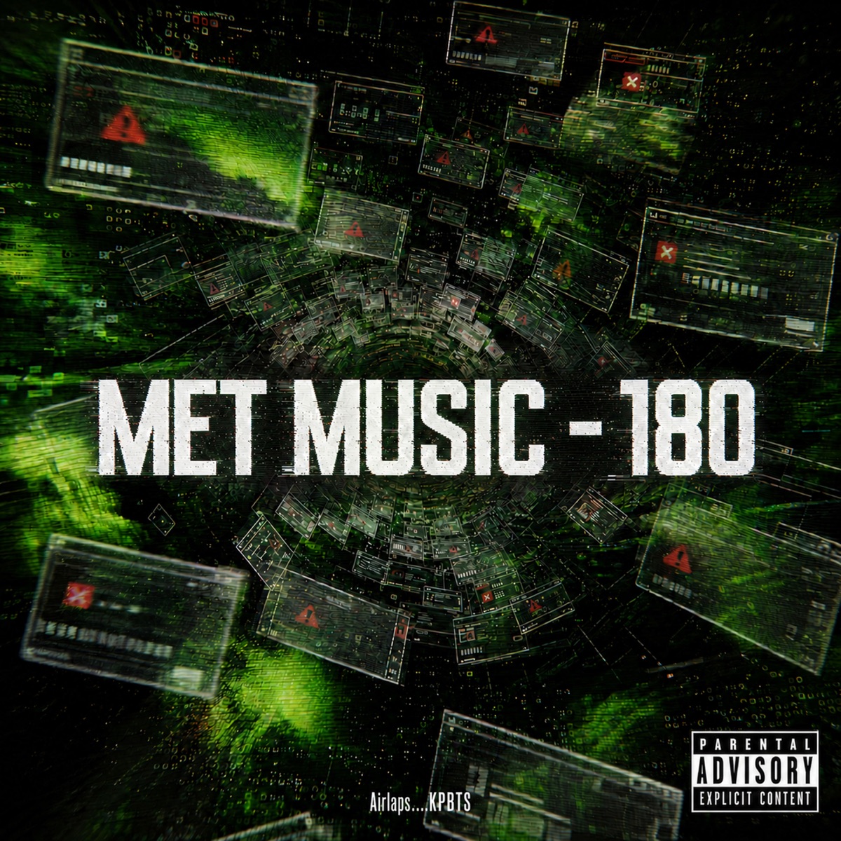 180 - Single by Met Music & Airlaps album cover