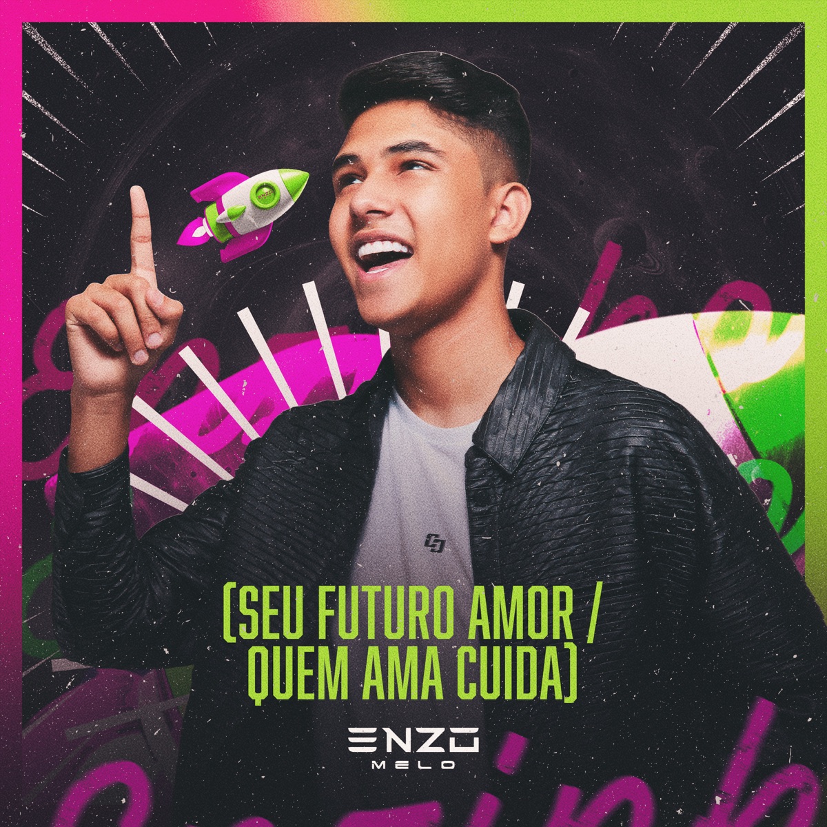 Seu Futuro Amor / Quem Ama Cuida - Single by Enzo Melo album cover