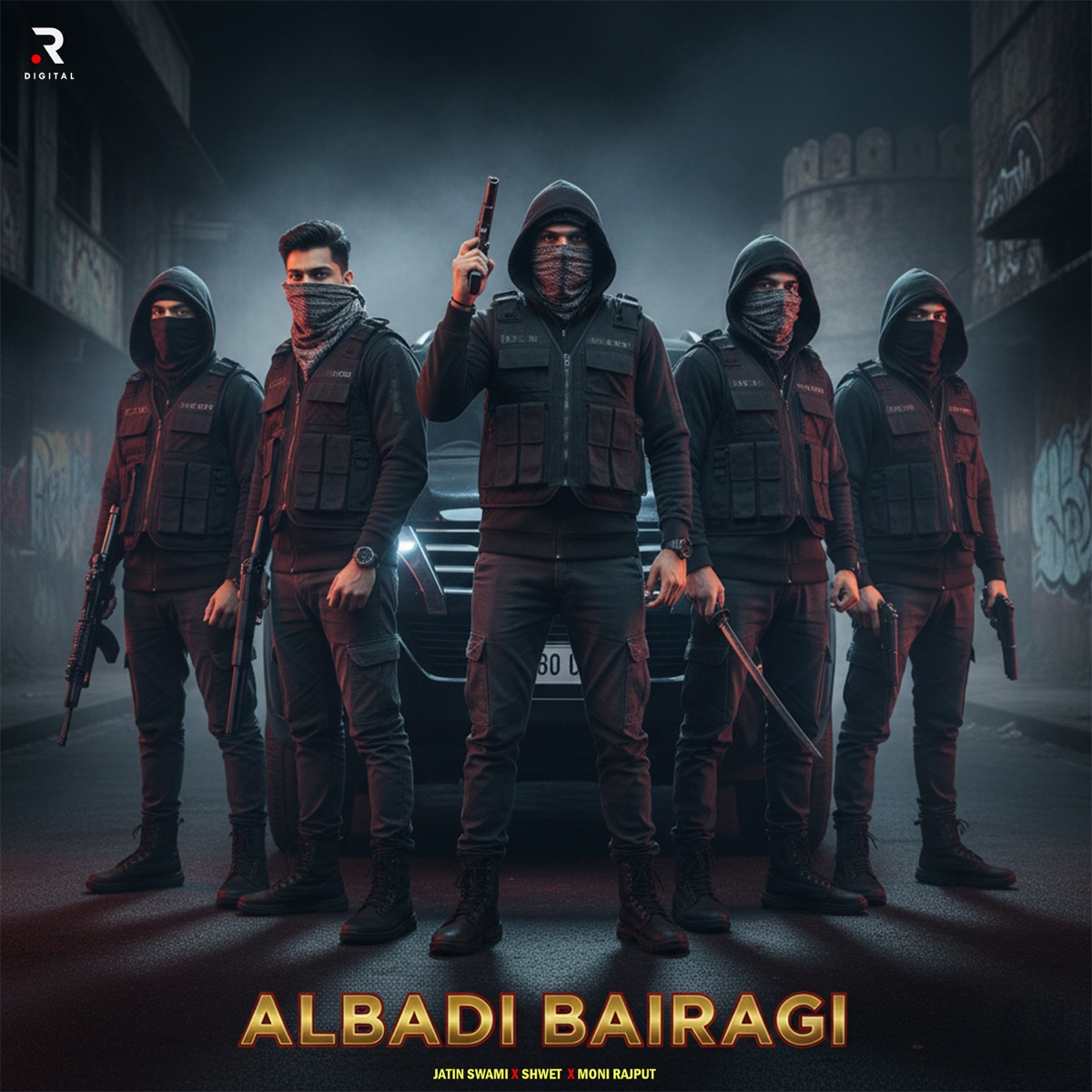 Albadi Bairagi - Single by Jatin Swami, Shwet & Moni Rajput album cover