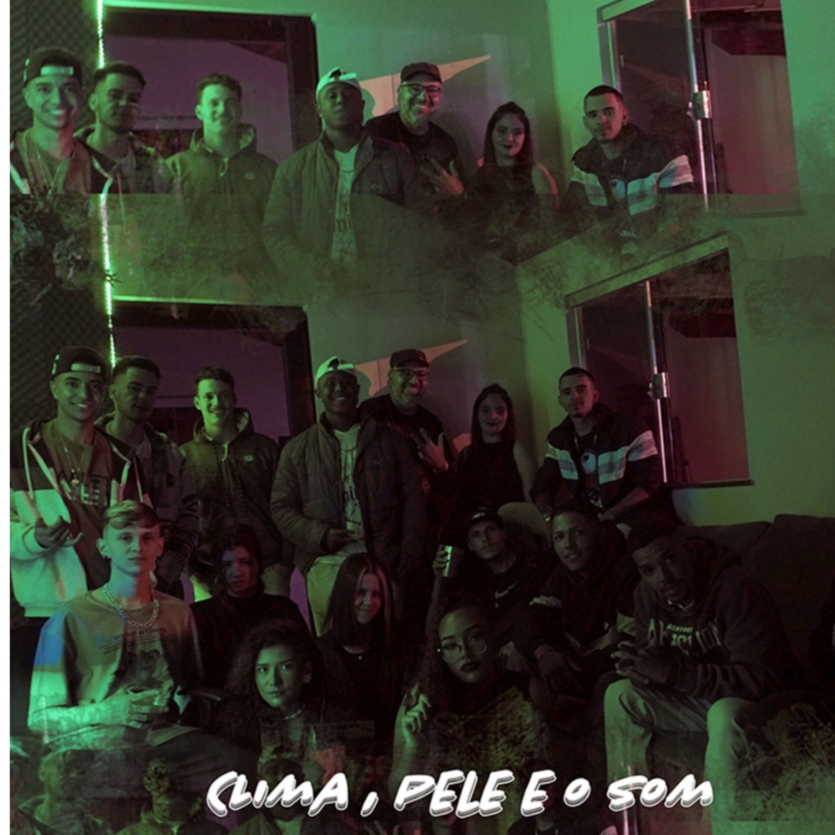 Clima, Pele e o Som (feat. Tarsis Garcia, Tarso Araújo, Ana Luiza, Paloma Modesto & Mc Igor do LG) - Single by Laura Valentte, Higordegrandi, HIAM & Pedro H album cover