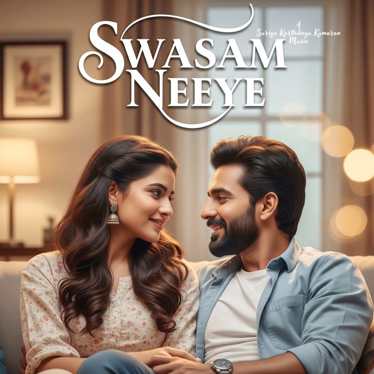 Swasam Neeye - Single by Suriya Karthikeya Kumaran album cover