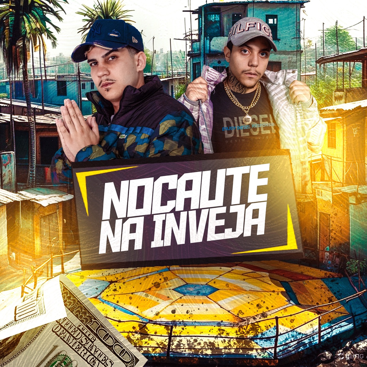 Nocaute na inveja - Single by Dann MC & Mc Pedro PK album cover