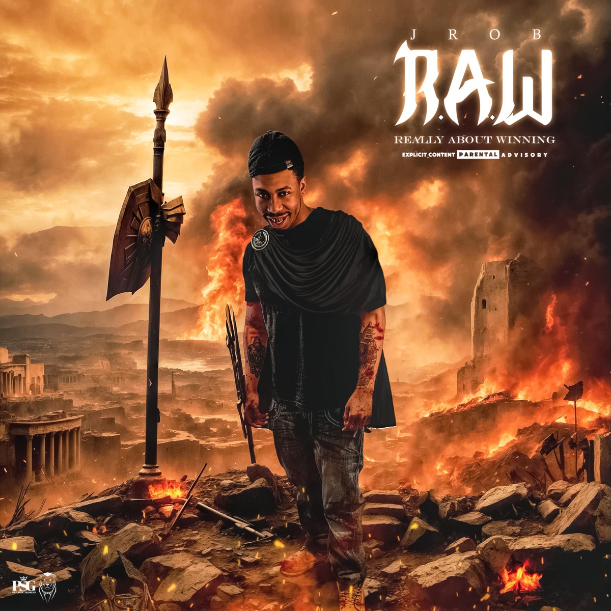RAW by JROB album cover