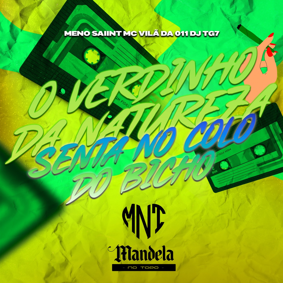 O Verdinho da Natureza - Senta no Colo do Bicho (feat. Meno Saaint) - Single by DJ TG7 & MC VILÃ DA 011 album cover