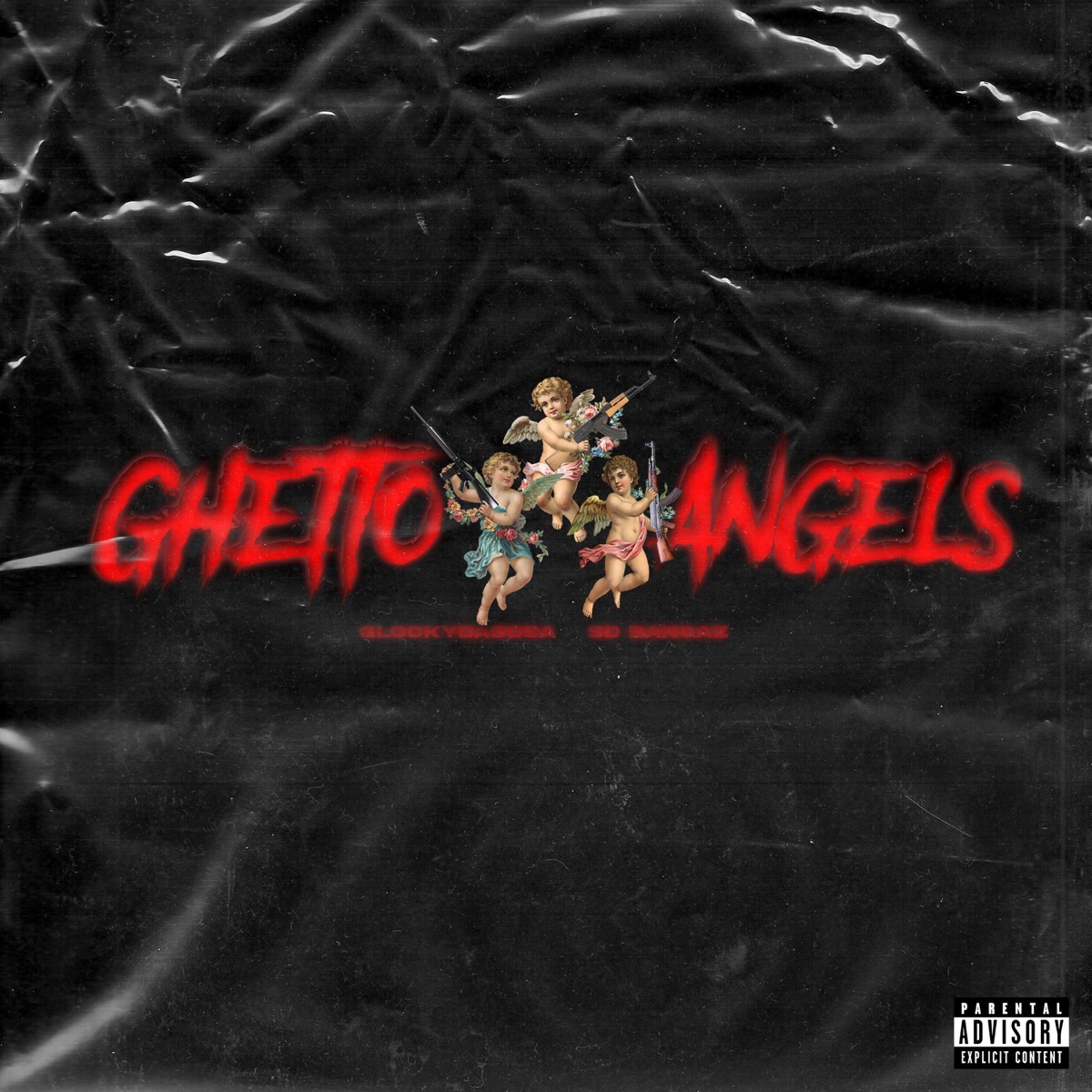 Ghetto Angels (feat. SD Bangaz) - Single by glockydasosa album cover