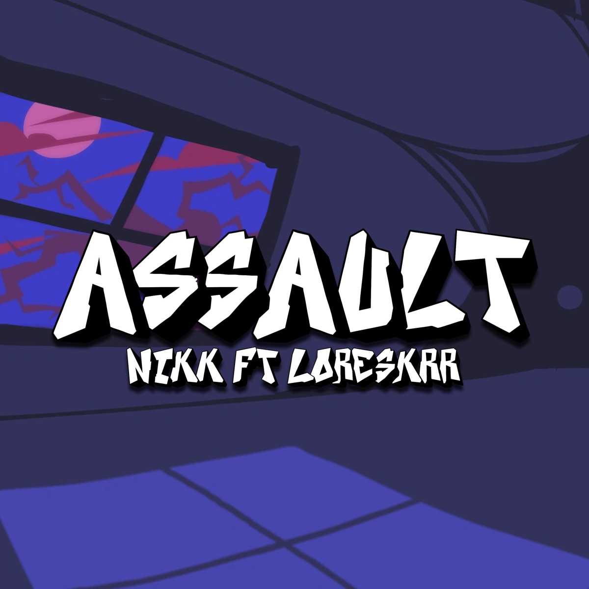 Assault (feat. loreskrr) - Single by Nikk. album cover