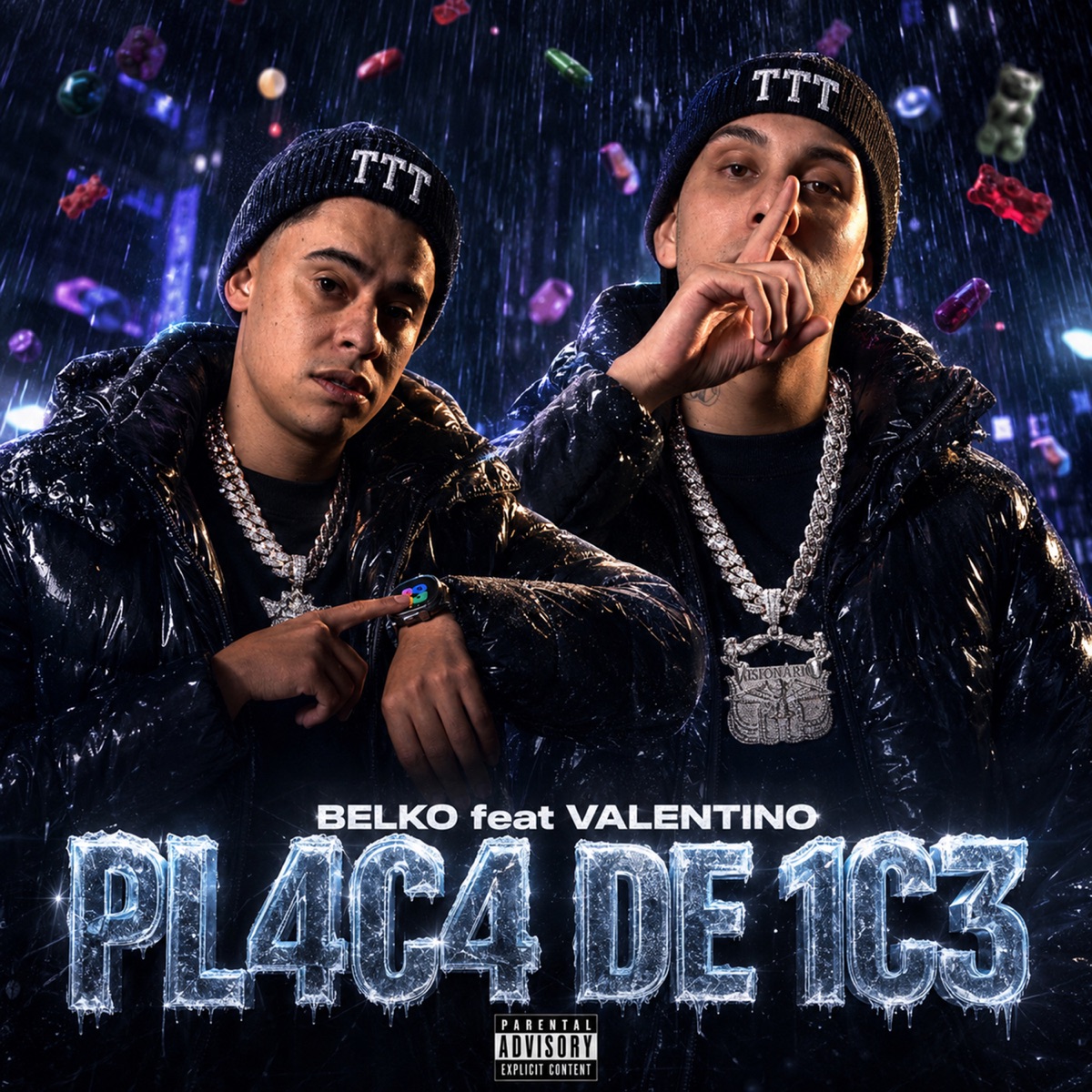 Pl4C4 de 1C3 - Single by VALENTINO album cover