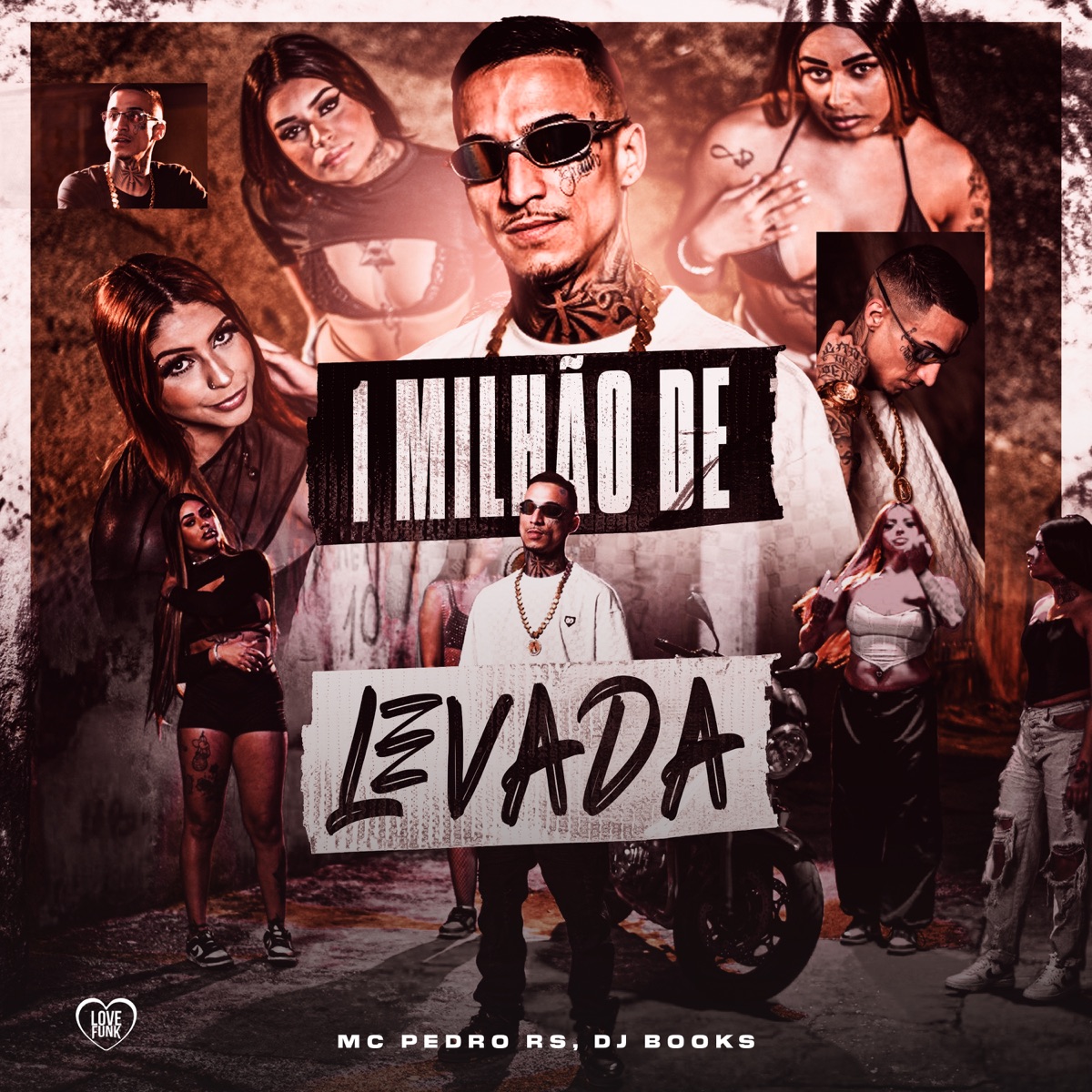 1 Milhão de Levada - Single by Mc Pedro Rs & J. Books album cover