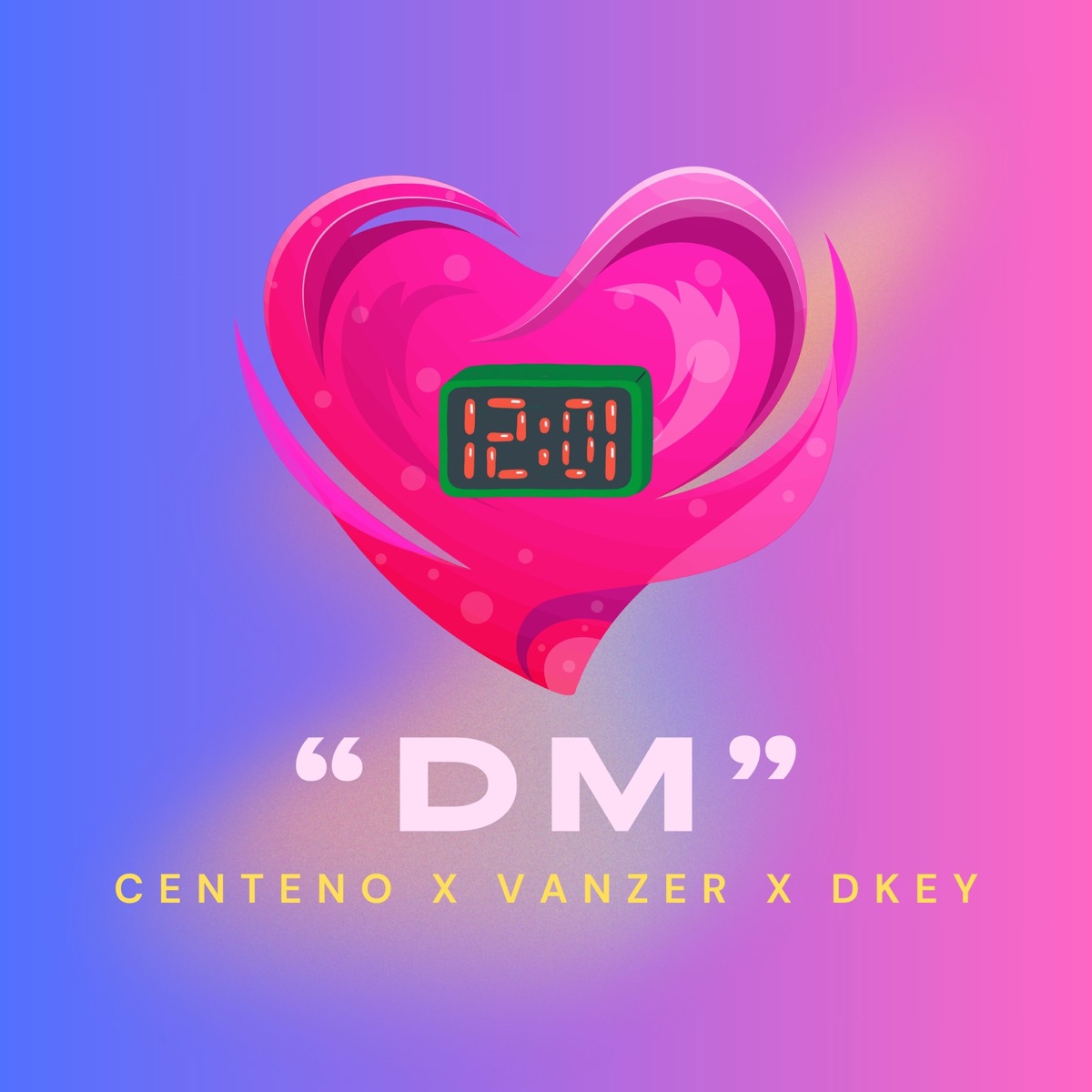 DM (feat. Centeno & Dkey) - Single by Vanzer album cover