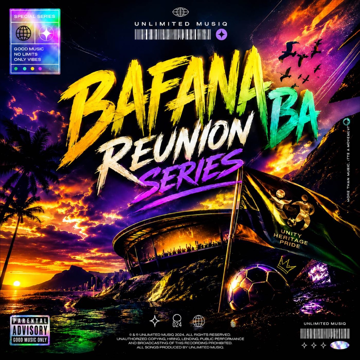 Bafana Ba Reunion Series (feat. Phemelo Rsa IX) - EP by Unlimited MusiQ album cover