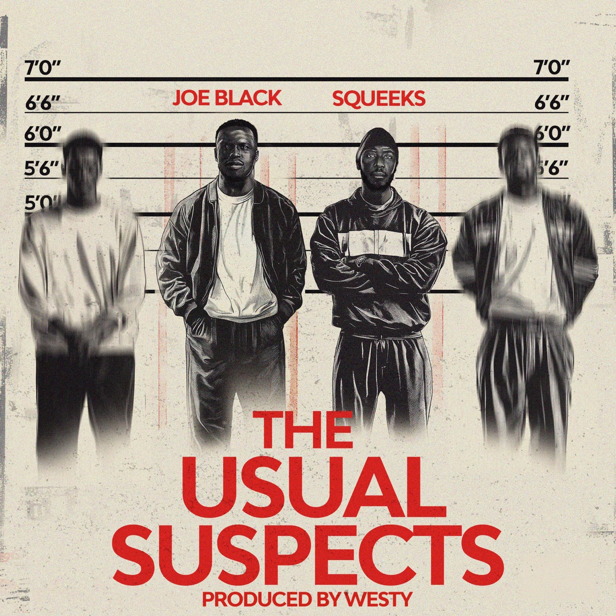 The Usual Suspects by Squeeks & Joe Black album cover