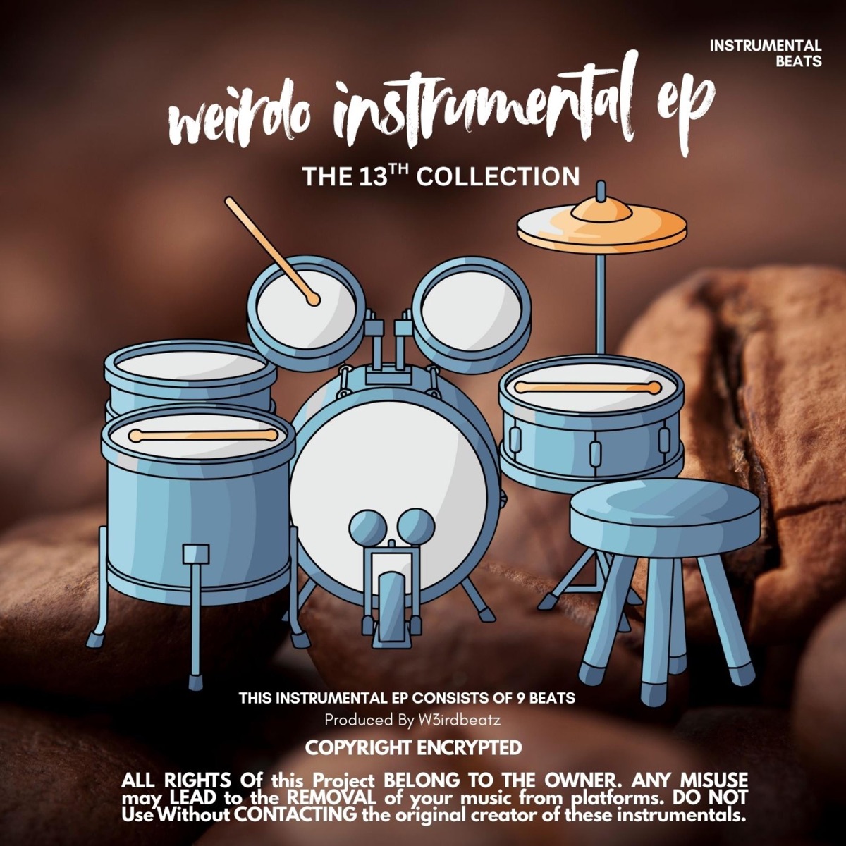 Weirdo Instrumental EP The 13th Collection by Weirdo album cover