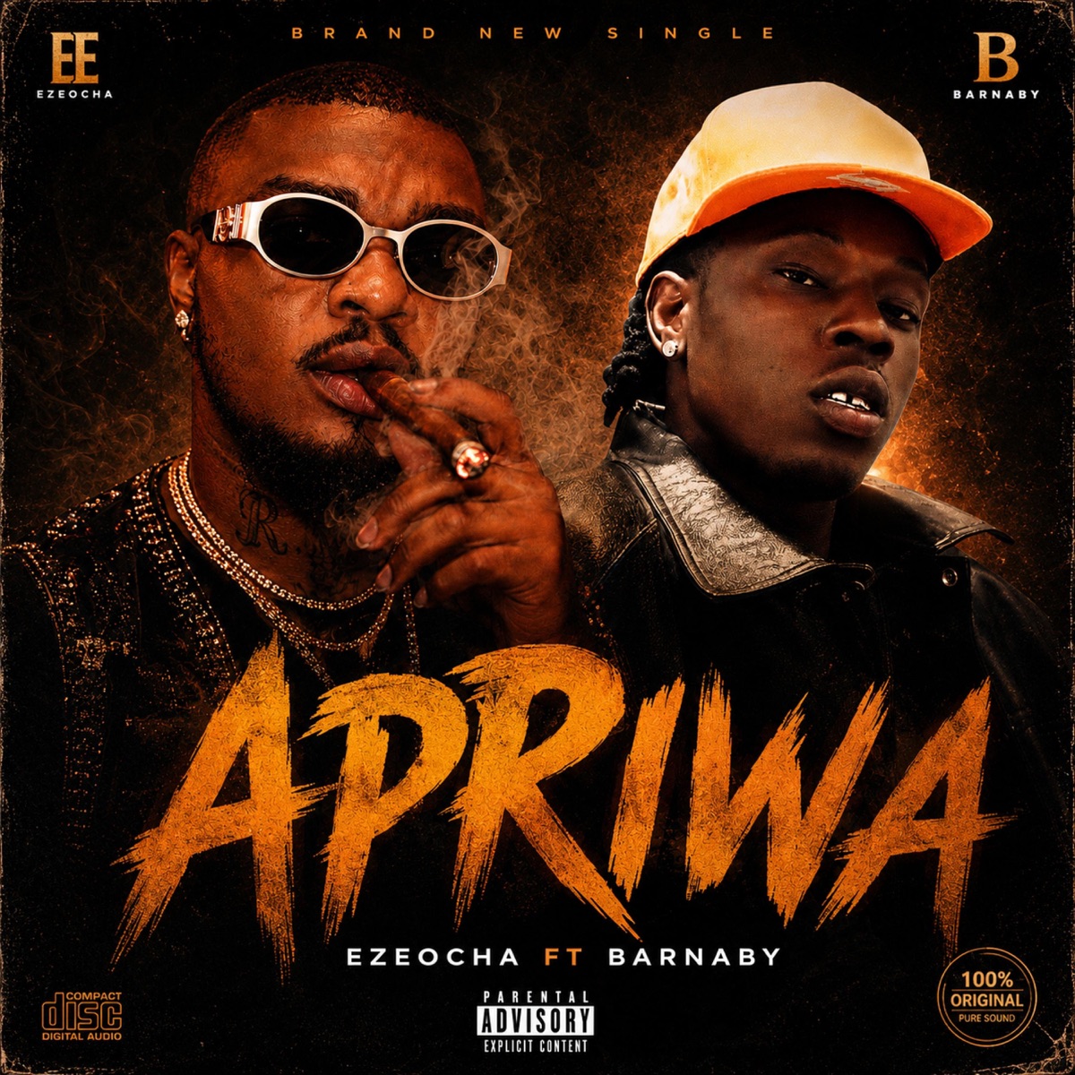 Apriwa (feat. Barnaby) - Single by Ezeocha album cover