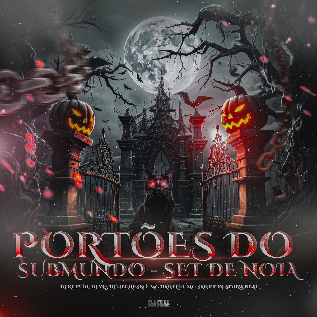 Portões do Submundo - Set de N0I4 - Single by Dj Keevin, DJ VL7, DJ NEGRESKO, MC DANFLIN, Mc santt & DJ Souza Beat album cover