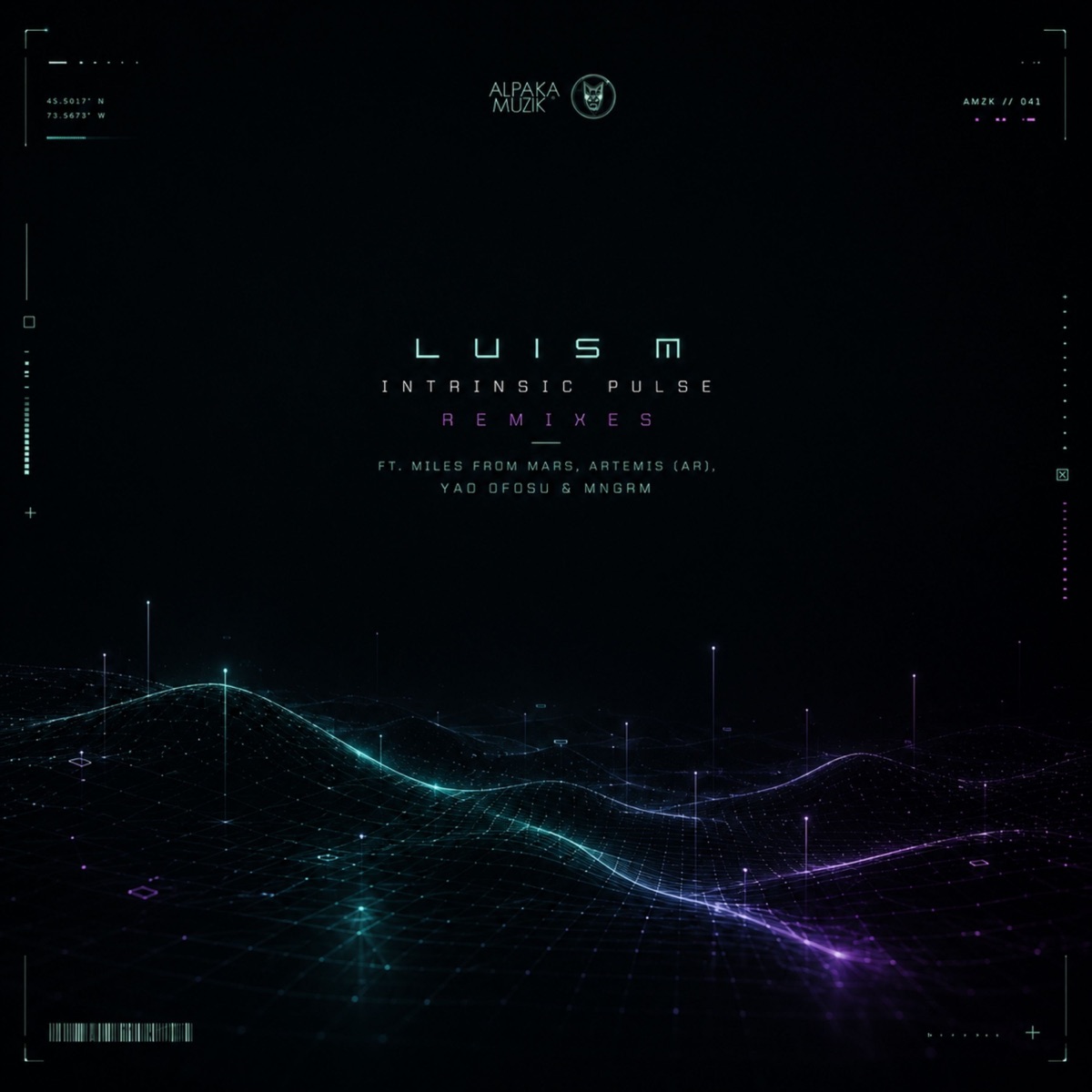 Intrinsic Pulse (Miles From Mars Remix) - Single by Luis M & Miles from Mars album cover