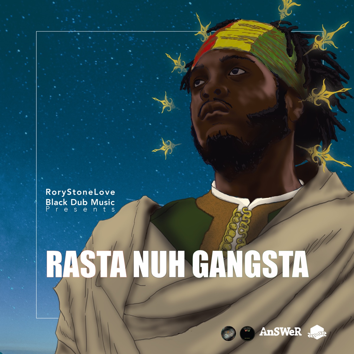 Rasta Nuh Gangsta (Deluxe) by Rorystonelove album cover