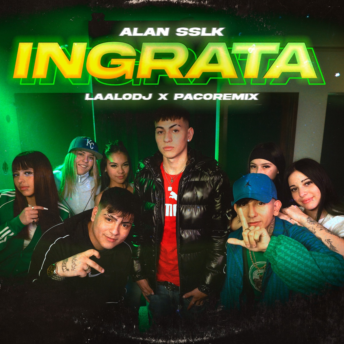 Ingrata - Single by LAALODJ, PACOREMIX & Alan SSLK album cover