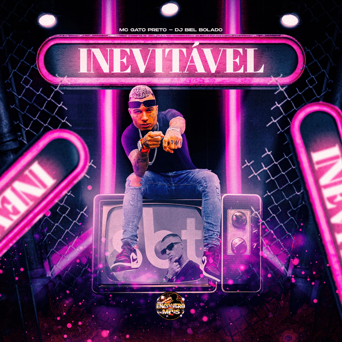 Inevitável - Single by Mc Gato Preto & DJ Biel Bolado album cover
