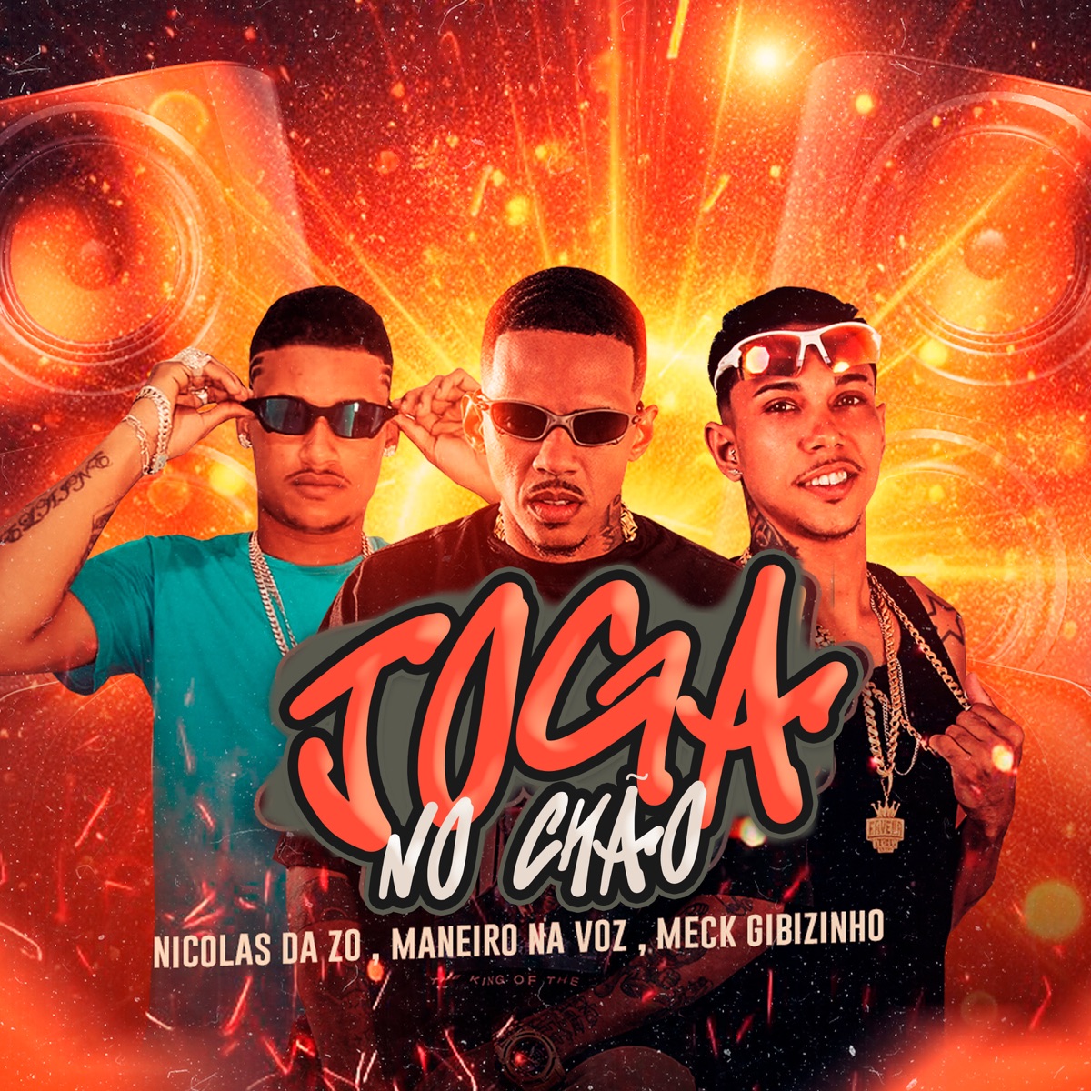 Joga no Chão - Single by Maneiro Na Voz, Meck Gibizinho & NICOLAS DA ZO album cover