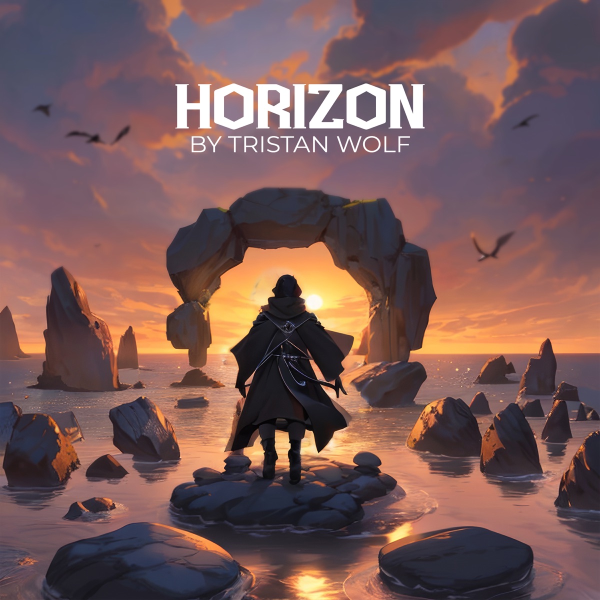 Horizon - Single by Tristan Wolf album cover