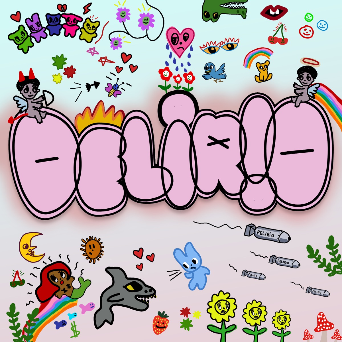 Delirio - Single by Amantes album cover