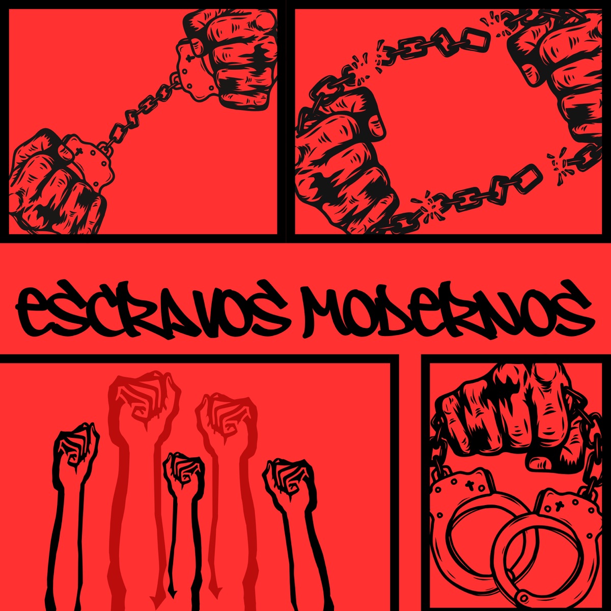 Escravos Modernos - Single by Was23beats, DAVIDRS & Toni album cover