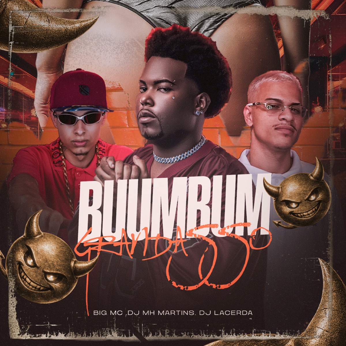 BUMBUM GRANDASSO - Single by Big Mc, DJ MH MARTINS & DJ LACERDA album cover