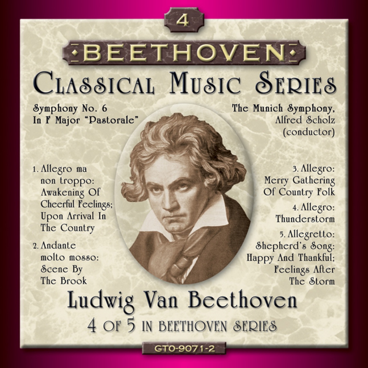 Beethoven: Symphony No. 6 by Munich Symphony Orchestra album cover