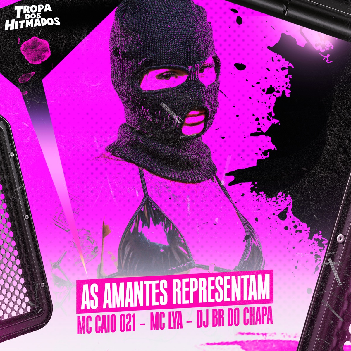 As Amantes Representam - Single by DJ BR do Chapa, Mc Caio 021 & Mc Lya Queiroz album cover