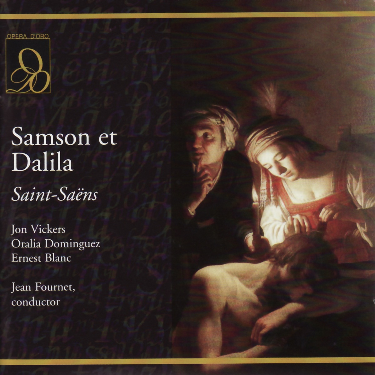 Saint-Saëns: Samson Et Dalila by Netherlands Radio Chorus, Jean Fournet & Netherlands Radio Orchestra album cover