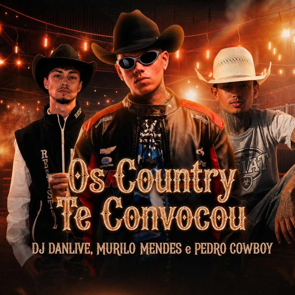 Os Country Te Convocou - Single by DJ DANLIVE, Murilo Mendes & Pedro Cowboy album cover