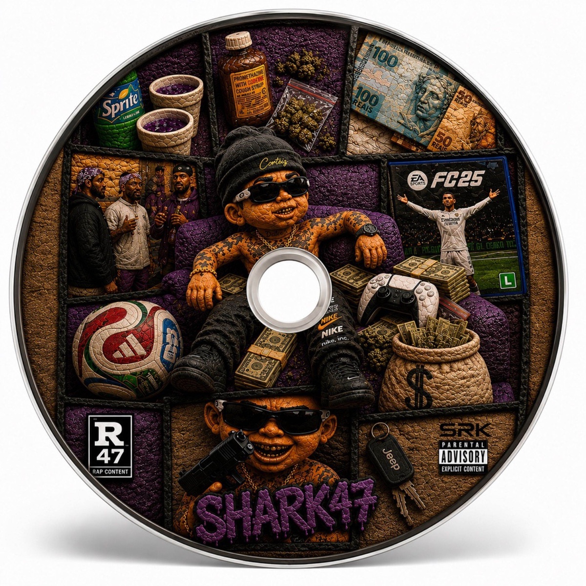 FIFA 47 - Single by Shark47, Martelin & Mxno Bxm album cover