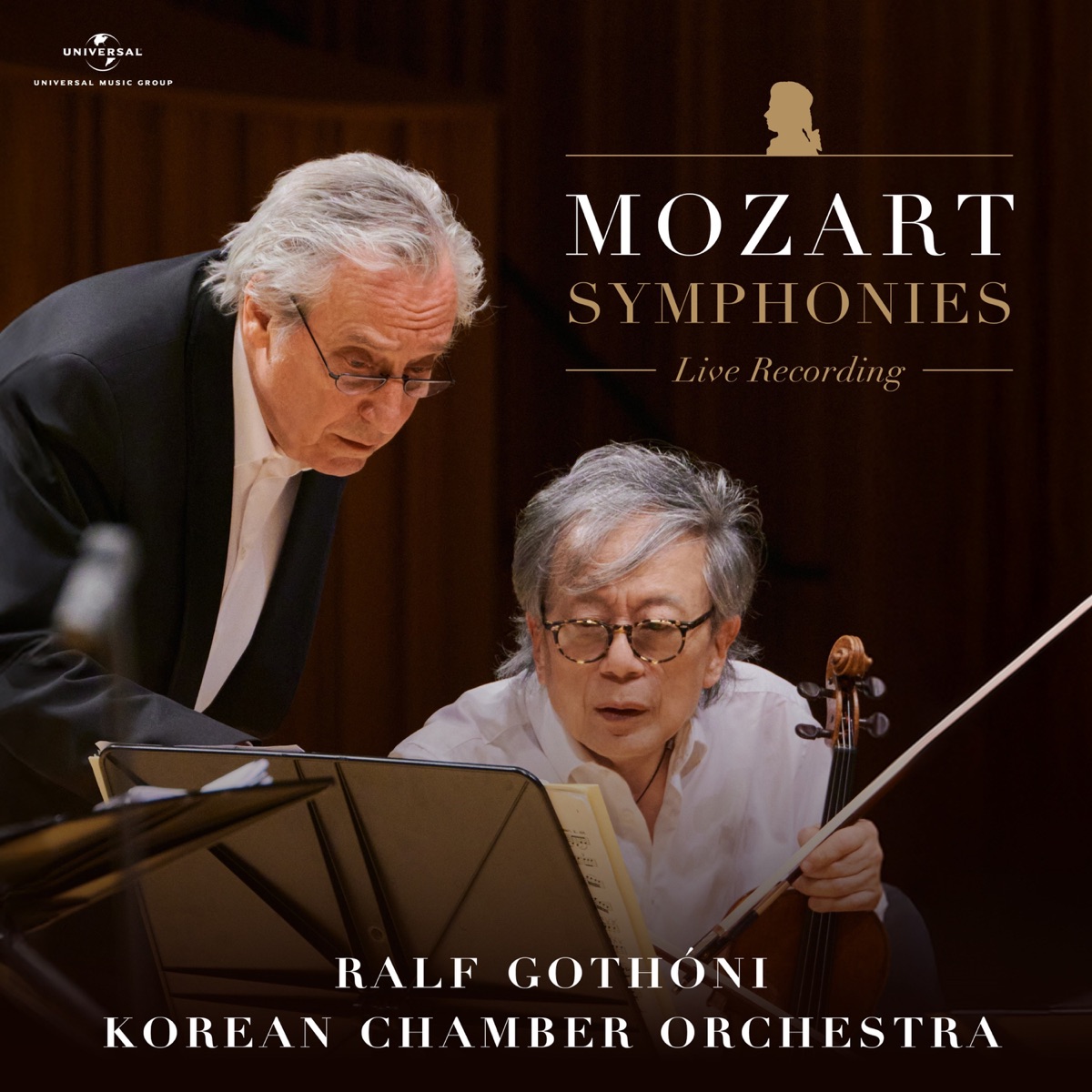 Mozart Symphonies by Korean Chamber Orchestra & Ralf Gothóni album cover