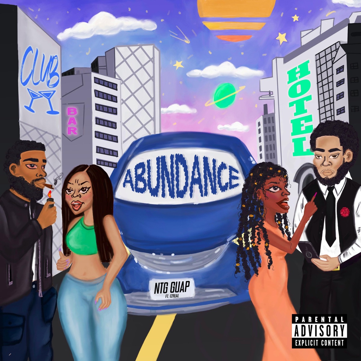 abundance - Single by izreal & NTG Guap album cover