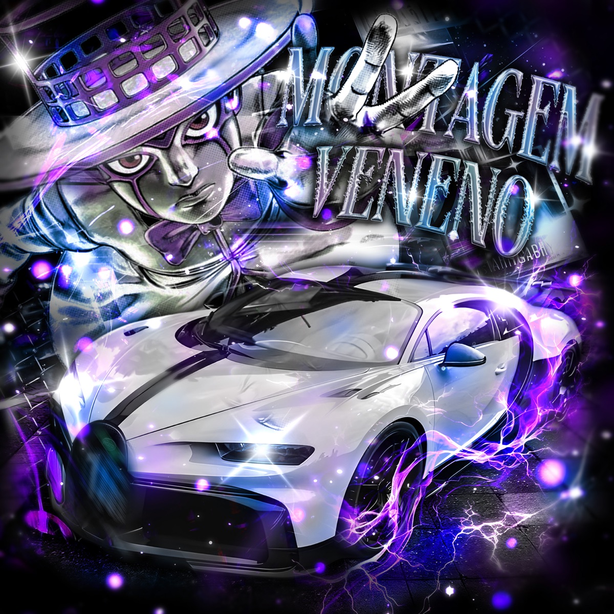 MONTAGEM VENENO - EP by DJ HAWK ZN, DJ MZH & Ocean album cover