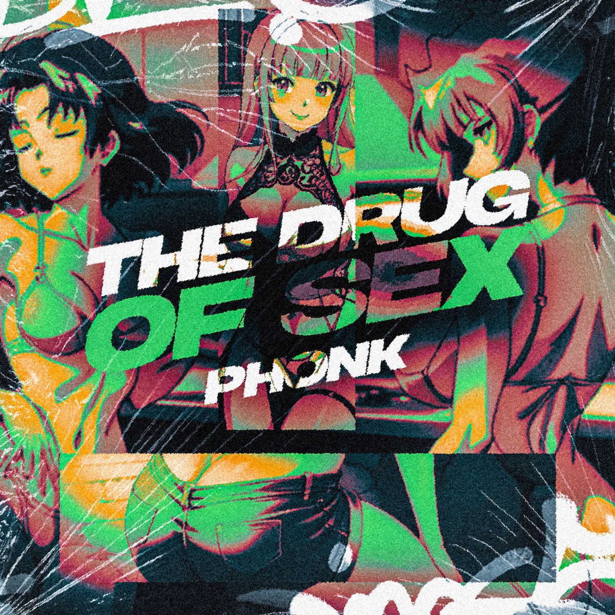 THE DRUG OF SEX PHONK - EP by MC Renatinho Falcão & mknobeatphonk album cover