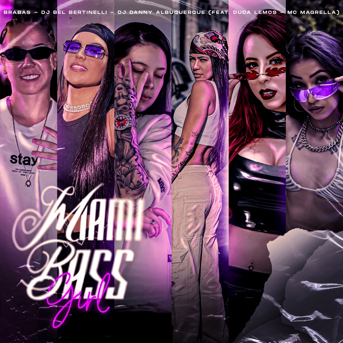Miami Bass Girl (feat. Duda Lemos & Mc Magrella) - Single by Brabas, Dj Bel Bertinelli & Dj Danny Albuquerque album cover