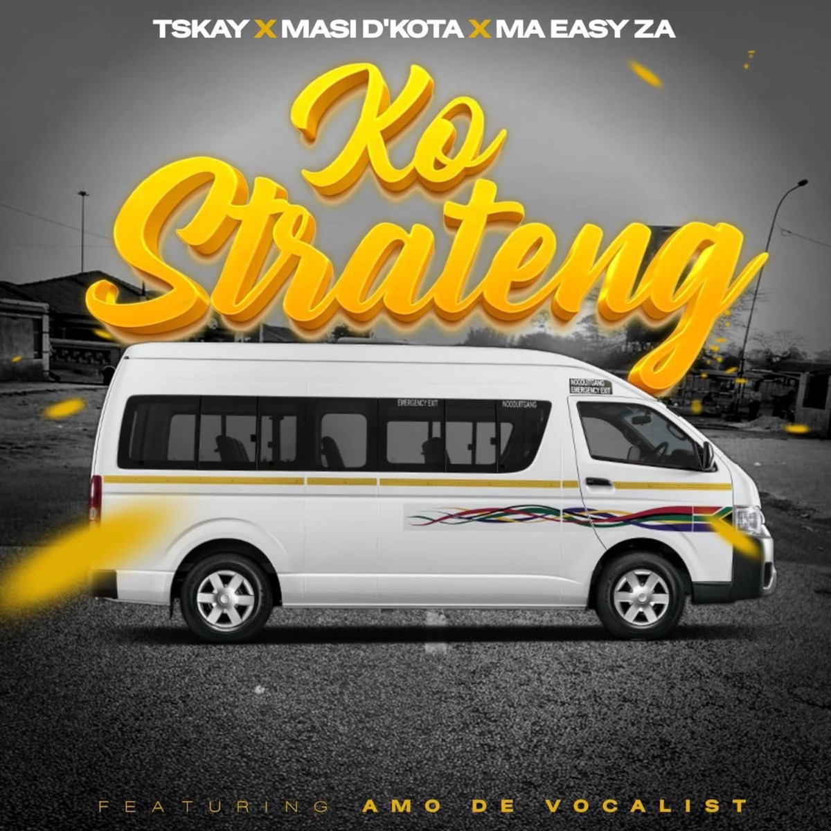 Ko strateng (feat. Amo De Vocalist) - Single by Tskay de Musiq, Masi D'Kota & Ma_easy.za album cover