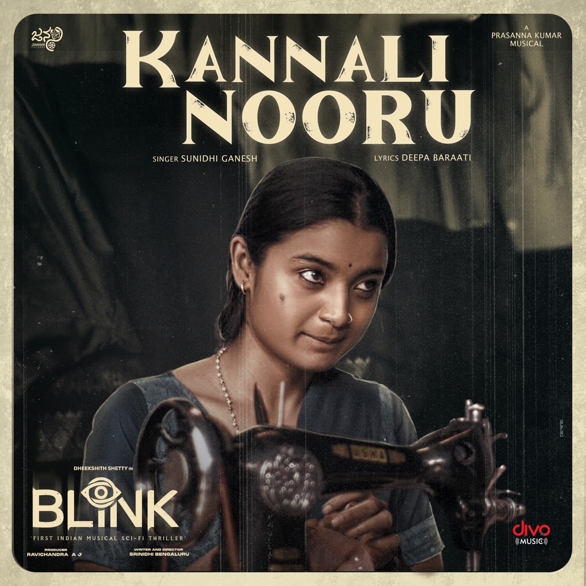 Kannali Nooru (From "Blink") - Single by Prasanna Kumar M S, Deepa Baraati & Sunidhi Ganesh album cover