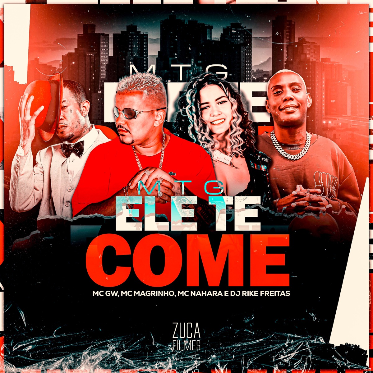 Mtg Ele Te Come (feat. Mc Gw) - Single by DJ RIKE FREITAS, MC NAHARA & Mc Magrinho album cover