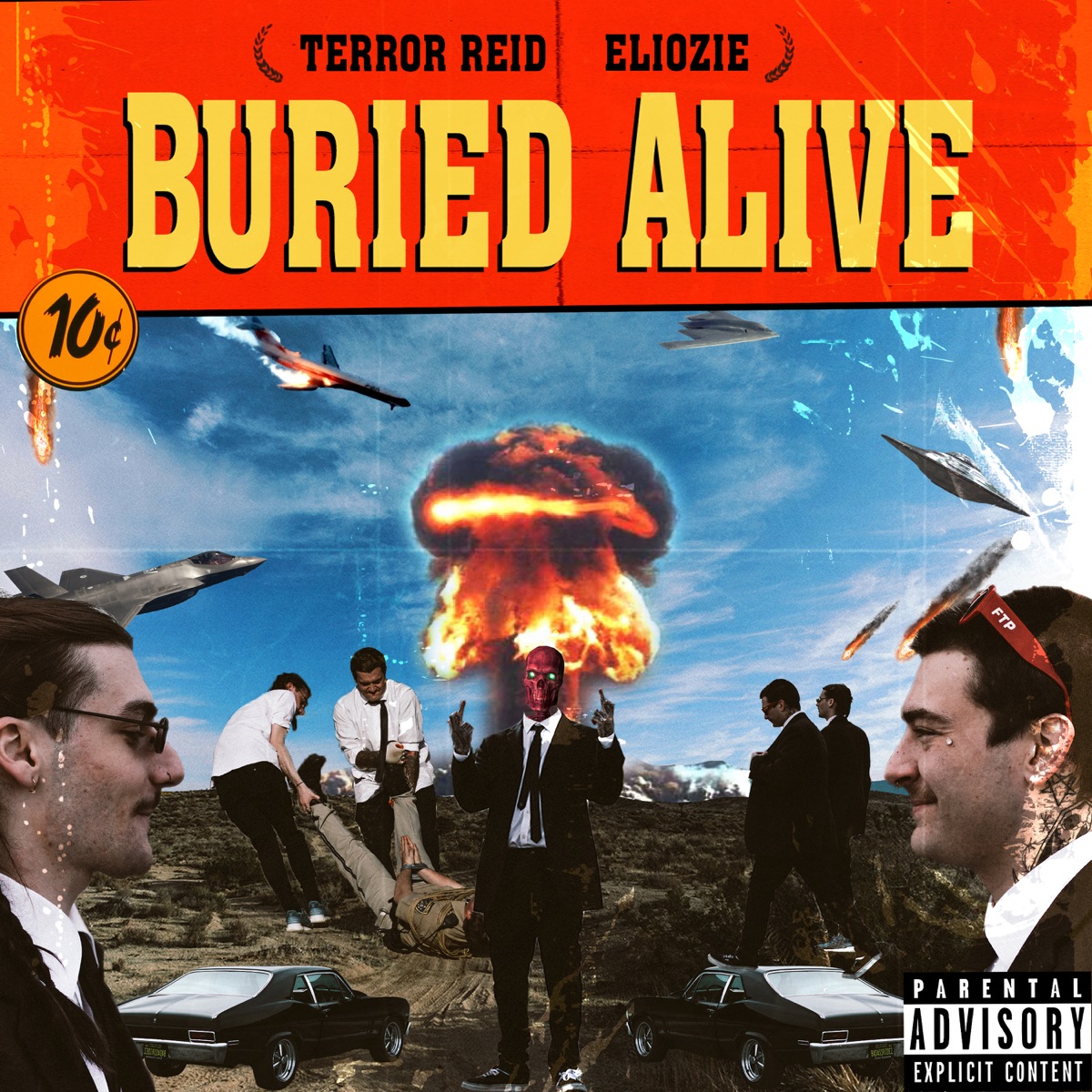 BURIED ALIVE - Single by TERROR REID & eliozie album cover