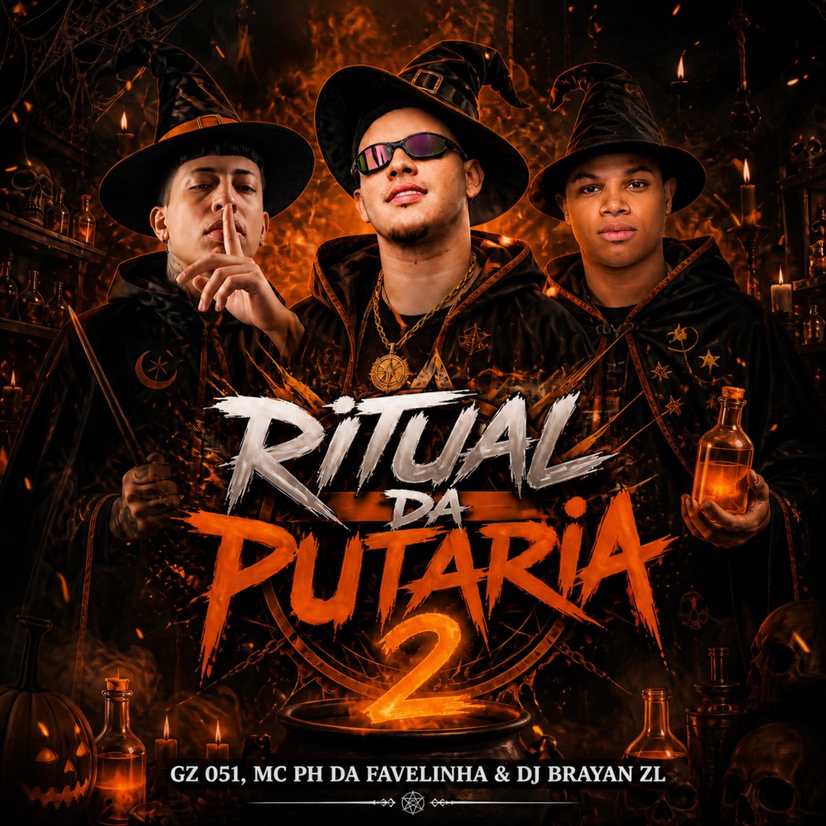 RITUAL DA PUTARIA 2 - Single by GZ 051, MC PH da Favelinha & DJ Brayan ZL album cover