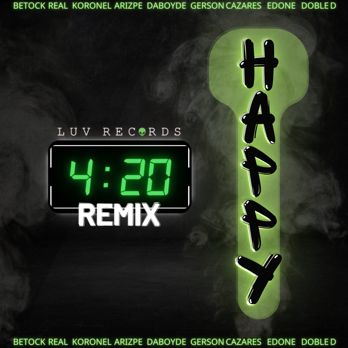 Happy (Remix) - Single by Doble D, Gerson Cazares & Betock Real album cover