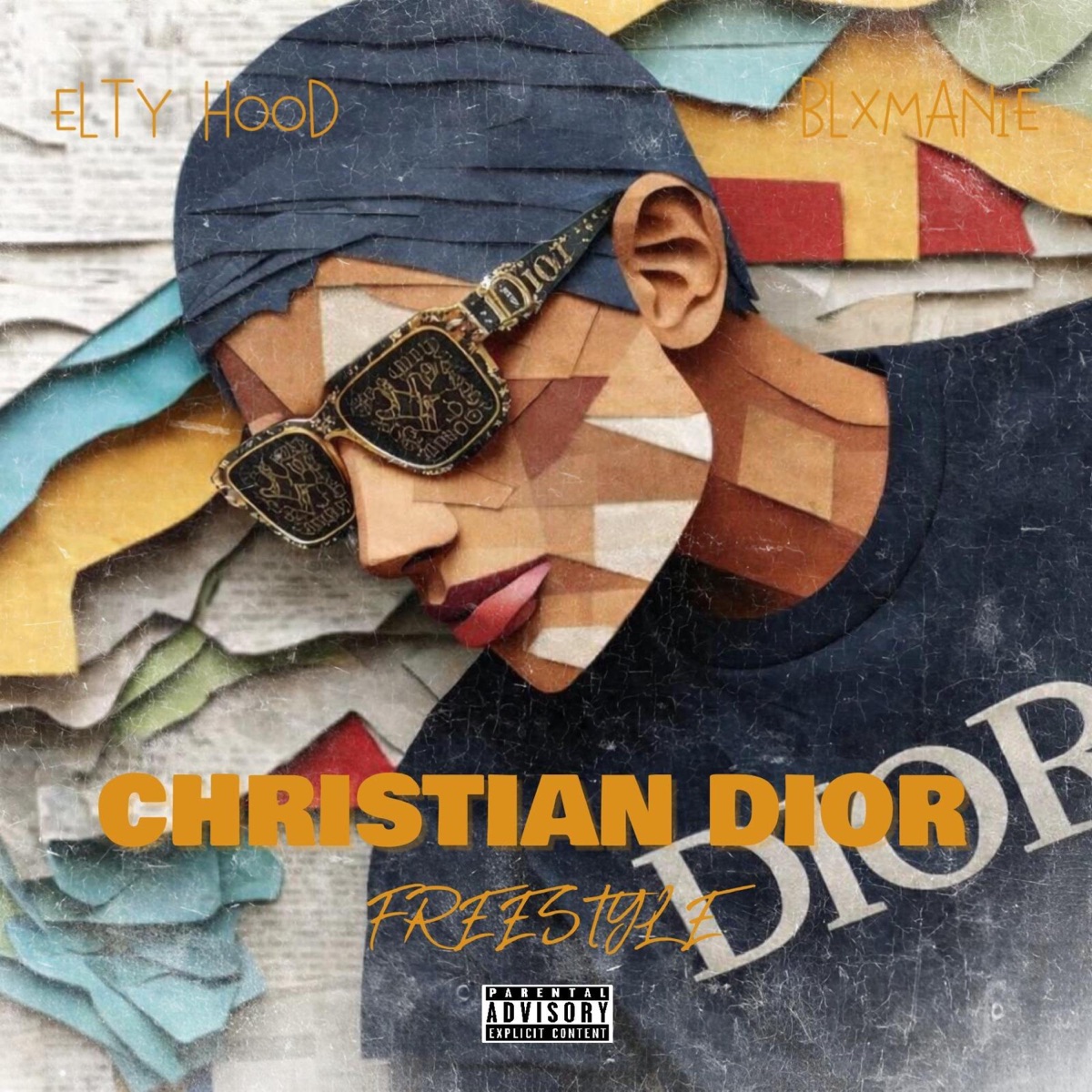 Christian Dior Freestyle (feat. Blxmanie) [Radio Edit] - Single by Elty Hood album cover